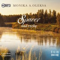 Okładka książki CD MP3 SPACER NAD RZEKĄ