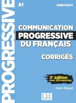 Okładka książki Communication progressive du français Niveau débutant Corrigés