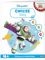 Okładka książki Disney uczy. Toy Story. Ćwiczę litery