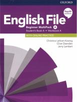 Okładka książki English File 4E Beginner Multipack A + online