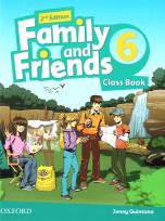 Okładka książki Family and Friends 2E 6 CB OXFORD
