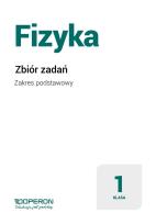 Okładka książki Fizyka LO 1-3 Zb. ZP w.2019