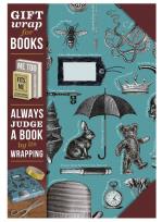 Opakowanie Gift wrap Papier do książki Victoriana