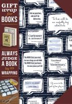 Opakowanie Gift wrap Papier do książki Who said that?
