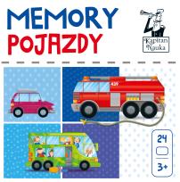 Opakowanie GRA MEMORY POJAZDY KAPITAN NAUKA