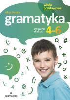 Okładka książki GRAMATYKA ĆWICZENIA DLA KLAS 4-6 SZKOŁY PODSTAWOWEJ