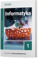 Okładka książki Informatyka LO 1 Podr. ZR w.2019