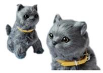 Opakowanie Interaktywny kotek szary