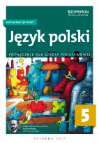 Okładka książki Język polski SP 5 Kształc. językowe. Podr. OPERON