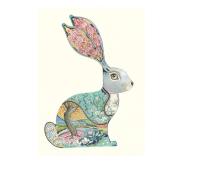 Opakowanie Karnet A111 B6 + koperta Szary królik