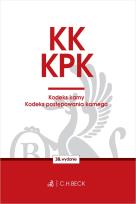Okładka książki KODEKS KARNY KODEKS POSTĘPOWANIA KARNEGO EDYCJA PROKURATORSKA WYD. 38