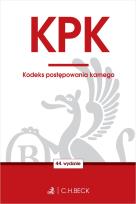 Okładka książki KODEKS POSTĘPOWANIA KARNEGO WYD. 44