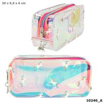 Opakowanie KOSMETYCZKA PRZEZROCZYSTA Z JEDNOROŻCAMI YLVI  10240