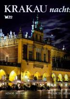 Okładka książki Kraków nocą wer. niem (Krakau nachts)  Biały Kruk