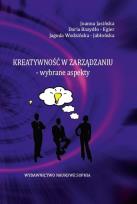 Okładka książki Kreatywność w zarządzaniu- wybrane aspekty