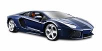 Opakowanie LAMBORGHINI AVENTADOR LP 700-4 NIEBIESKI SKALA 1:24