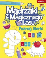 Okładka książki Mądrzaki z Magicznego Lasu. Poznaj literki
