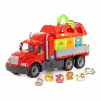 Opakowanie Majk samochód z burtami + domek dla zwierząt