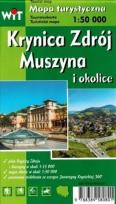 Okładka książki Mapa tur. - Krynica Zdrój, Muszyna i okolice WIT