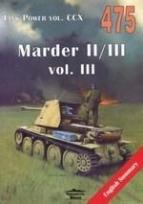 Okładka książki Marder II/III vol.III. Tank Power vol.CCX 475