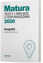 Okładka książki Matura 2020 Geografia Testy i arkusze ZR
