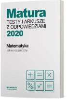 Okładka książki Matura 2020 Matematyka Testy i arkusze ZR