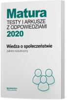 Okładka książki Matura 2020 WOS Testy i arkusze ZR