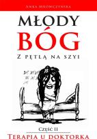 Okładka książki Młody bóg z pętlą na szyi. Terapia u doktorka