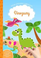 Okładka książki Moje pierwsze naklejanki Dinozaury