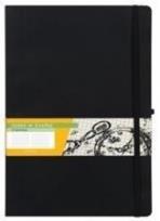 Opakowanie NOTES IMPRESJA A6  KRATKA CZARNY LOG