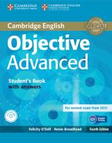 Okładka książki Objective Advanced Student's Book with answers + CD-ROM