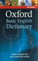 Okładka książki Oxford Basic English Dictionary 4E OXFORD