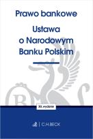 Okładka książki PRAWO BANKOWE USTAWA O NARODOWYM BANKU POLSKIM