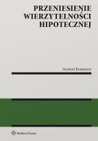 Okładka książki Przeniesienie wierzytelności hipotecznej