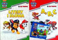 Okładka książki Psi Patrol. Na tropie. Zestaw 2 książek + prezent