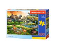 Opakowanie Puzzle 100 World of Dinosaurs CASTOR