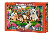 Opakowanie Puzzle 1000 Pets in the Park CASTOR