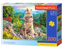 Opakowanie Puzzle 200 New Generation CASTOR