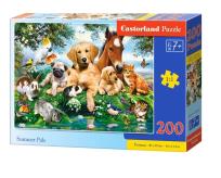 Opakowanie Puzzle 200 Summer Pals CASTOR