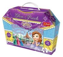 Okładka książki Puzzle Glam - Jej Wysokość Zosia TREFL