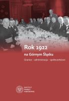Okładka książki Rok 1922 na Górnym Śląsku