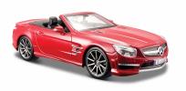 Opakowanie SAMOCHÓD 2012 MERCEDES BENZ SL AMG 63 CONVERTIBLE SKALA 1:24 MAISTO 31503/1