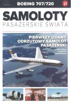 Okładka książki Samoloty pasażerskie świata T.37 Boeing 707/720