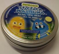 Opakowanie Skacząca Plastelina - Świecąca żółta