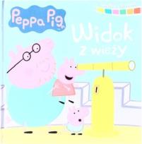 Okładka książki Świnka Peppa. Książka z filmem. Widok z wieży +DVD