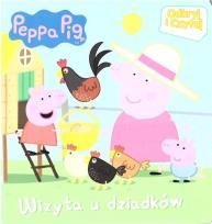 Okładka książki Świnka Peppa. Odkryj i czytaj. Wizyta u dziadków