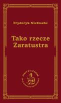 Okładka książki TAKO RZECZE ZARATUSTRA WYD. 3