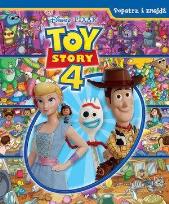 Okładka książki Toy Story 4. Popatrz i znajdź