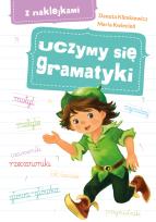 Okładka książki UCZYMY SIĘ GRAMATYKI Z NAKLEJKAMI