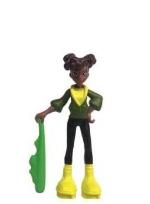 Opakowanie Wojownicze Żółwie Ninja-mini figurka April O'Neil